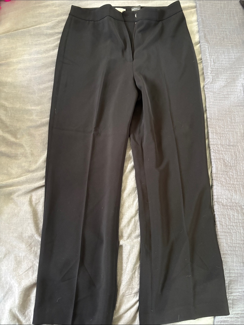 H&M Black Women's Straight-Leg Dress Pants NEVER WORN